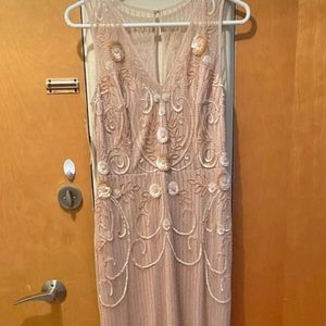 BHLDN Nude/Blush Color Bridesmaid or Prom Dress Size 8